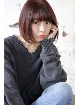 グランアージュ 柏西口店(grandage) ショートボブ×プレミアムケアカラー×シンプルショート/ 柏 n