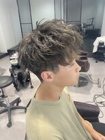 カルロイースタイル(CARLO e-style)&nbsp;メンズもインナーカラーで決め込みスタイル