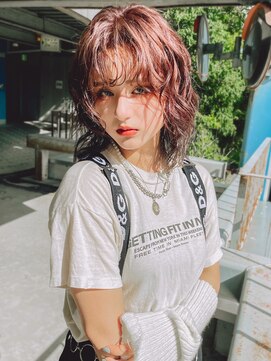 ユナイテッドビューティー 金沢(UNITED BEAUTY) ピンクパールカラー/髪質改善/韓国ストリートヘア