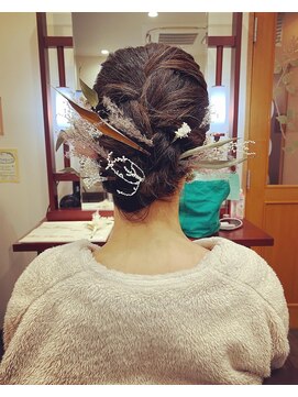 ヘアーメイク ナユタ(hair make nayuta) アップスタイル