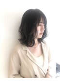 外ハネボブ/20代 30代/小顔カット
