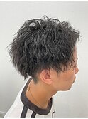 ツイストスパイラル/パーマ/メンズカット
