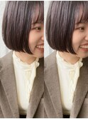 あごボブ * ぷつっとボブ【町田/韓国風/ボブ】