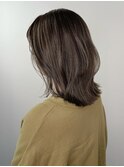 レイヤーカット*レイヤーボブ*ミディアムボブ*30代40代50代