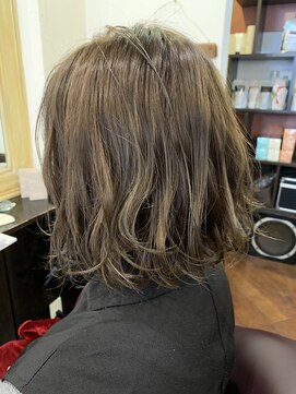 シャンプーボーイアネックス(SHAMPOO BOY Annex) ボブ×グレージュby ERINA