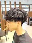 波巻きパーマ/メンズカット/メンズパーマ/ツイストスパイラル