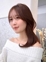 アンフィニー 銀座(ANFINI)&nbsp;レイヤーカット/前髪カット/くびれヘア/ウエットヘア/髪質改善