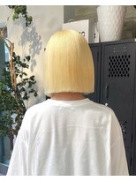 ヲタク(wotaku.)&nbsp;ブロンドカラーダブルカラー抜きっぱなしブリーチケアブリーチ