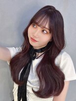 シー(See.)&nbsp;韓国ヘアレイヤーカット顔周りカットブリーチなしダブルカラーA