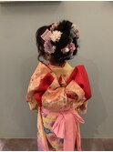 9-15 七五三 着付け ヘアセット