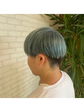 ビスイル 秋葉原店(Vis ill) ハイトーンカラーミルクティーベージュミニウルフ