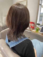 フォーティエイティ 郡山店(40-80) ウルフ風レイヤースタイル