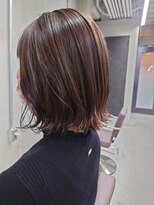 ピンク バイ アンジェリカ 瓢箪山店(PINQ by ANGELICA)&nbsp;#PINQ　#ぷつっとボブ　#外ハネボブ