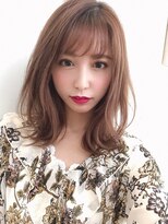 ラヴェストバイフレイスウェル(LOVEST by frace well)&nbsp;フルバング/似合わせカットでつくるミディアムスタイル