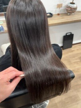 ブルーム(BLOOM)の写真/【ブルーム式髪質改善ストレート】今までの髪質改善でがっかりした方も！口コミで大好評◎理想のサラ髪へ…