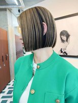 ノエ(noe)&nbsp;ミニボブ/オリーブグレージュ/20代30代r-13