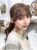 韓国ヘア/韓国スタイル/縮毛矯正/髪質改善/レイヤーカット