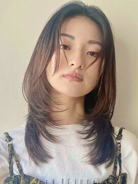 ガーデン 銀座(GARDEN) ウルフレイヤー/顔まわり/似合わせカット/メルティカラー/銀座