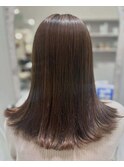 モカベージュ×外はねロブ