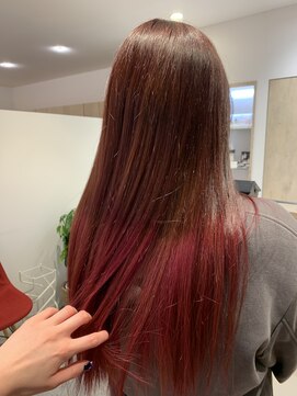 アズールサン 草加西口店(azule-sun) グラデーションカラー,ピンクカラー,プラムピンク【草加】