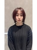ミニボブ+フェイスレイヤー