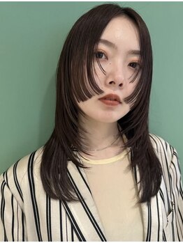ドレープ(Dreap)の写真/あなたらしい“自分らしさ”を表現する顔周りのデザインをご提案◇再現性の高いカットでお手入れも簡単に♪