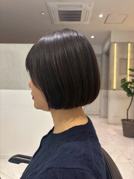 ガリカ(Gallica kinshicho) ナチュラルショートボブ/地毛風カラー/就活カラー