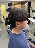 ナチュラルモテヘアニュアンスパーマセンターパート
