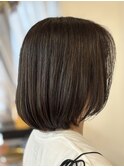 ボブ/アッシュブラウン/ハイライト