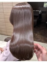 アッシュ 二子玉川店(Ash)&nbsp;髪質改善カラーで作る上品なブラウンカラー♪
