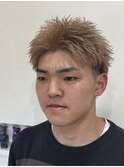 MEN’S HAIR/サーフカール/刈り上げセンターパート/大宮