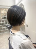 ボブ、ショートボブ、ショートヘアー髪質改善縮毛矯正白髪染め◎