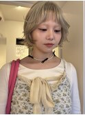 ボブレイヤー ハイトーンカラー 大名