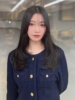 ソラ 広尾店(SORA)&nbsp;ロングヘア/内巻き/顔周りカット