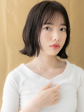 カバーヘア ブリス 戸田公園西口店(COVER HAIR bliss) アッシュくびれヘア切りっぱなし外ハネボブX戸田公園30代40代