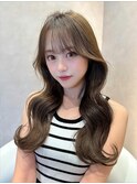 大人ガーリー/似合わせカット/ミディアムレイヤーカット/銀座