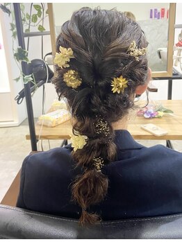 ファブルヘアー(FABLE HAIR)の写真/ダメージを考慮しながらハイトーンやデザインカラーを楽しめるサロン☆カットからヘアアレンジまで幅広く