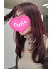 【顔周りのクセ改善】メテオポイントストレート+前髪カット