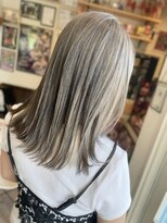 ヘア メイク ココ(hair make coco)&nbsp;ケアブリーチでつくるスノーグレージュ♪♪