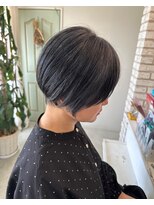エトワール(Etoile HAIR SALON)&nbsp;ダークブルー.05.15.ショートカット