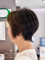 サロンイクエヤマザキ 麻布十番(SALON IKUE YAMAZAKI)&nbsp;髪に優しい白髪染め[麻布十番/ショート/50代/60代/ノンジアミン]