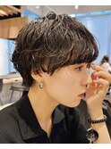 切りっぱなしボブレイヤーカット ボブ渋谷ショートカット表参道