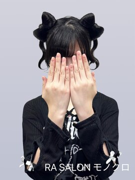 アールエーサロンモノクロ 秋葉原(RA SALON モノクロ) 【推し活ヘアセット】リボンクラゲヘア