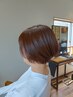 【ケアを意識★シャントリで】カット+リタッチカラー+ルベル ワン シャントリ
