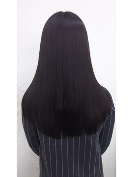 ヘアークリップバース ナチュラルストレート。