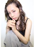 【morio池袋】黒髪ロングウェーブ マニッシュ