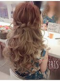 ふんわりハーフアップstyle★