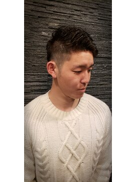 プレミアムバーバー 新宿店(PREMIUM BARBER produce by HIRO GINZA) 爽やかソフトフェードスタイル
