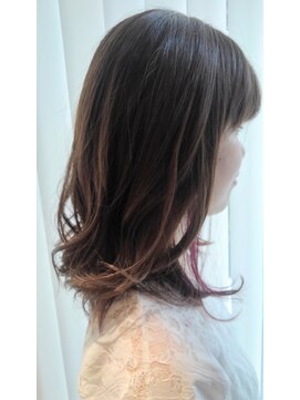 エイトタマプラ たまプラーザ店(EIGHT tamapla) 【EIGHTたまプラ】デザインカラー_切りっぱなしボブ