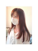 インナーカラーピンク2WAYスタイル